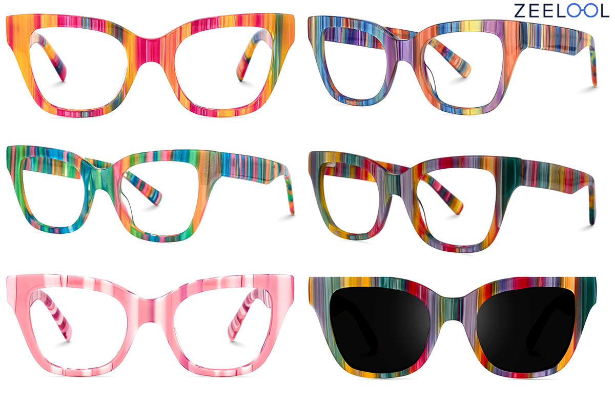 Zeelool Candy Frame Glasses